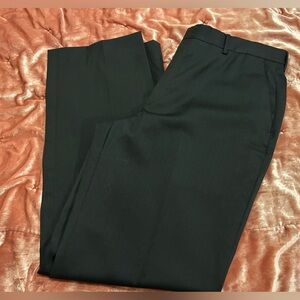 Claiborne Men's Dress Pants Black Size 34x32 Office Business Casual Formal Dress